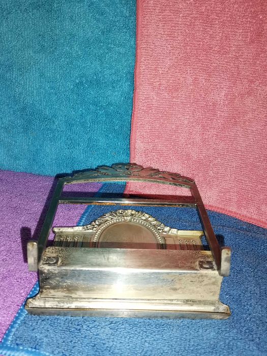 Silver-plated napkin holder434973382532157443