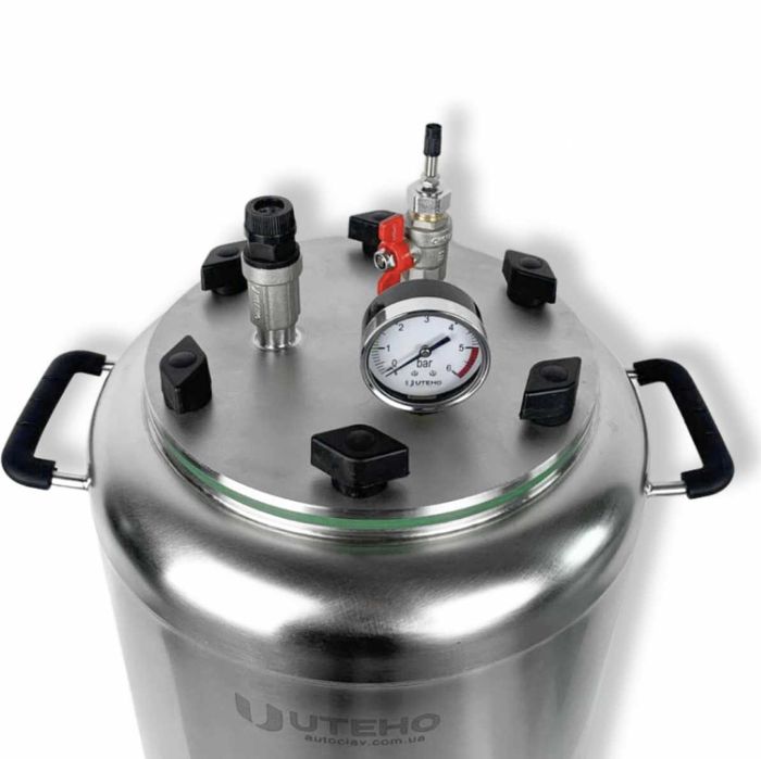 Великий автоклав з нержавійки фірми УТЕХО на 40 баночок 0,5! Гарантія!