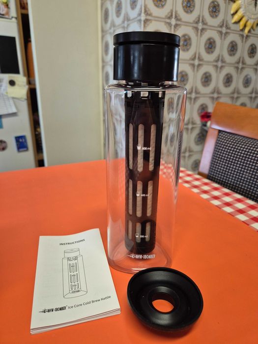 MHW-3BOMBER Coador Ice Core Cold Brewer  600 ml - preto