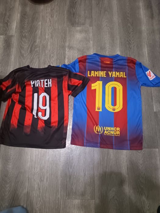 Zestaw koszulek pilkarskich