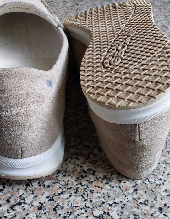 Замшеві мокасини - балетки GEOX р.41