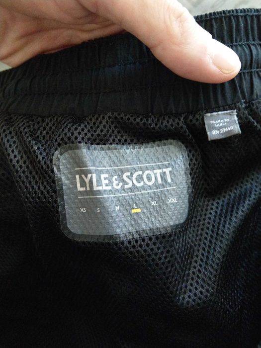 spodenki kapielowe Lyle&Scott (gumowane logo)