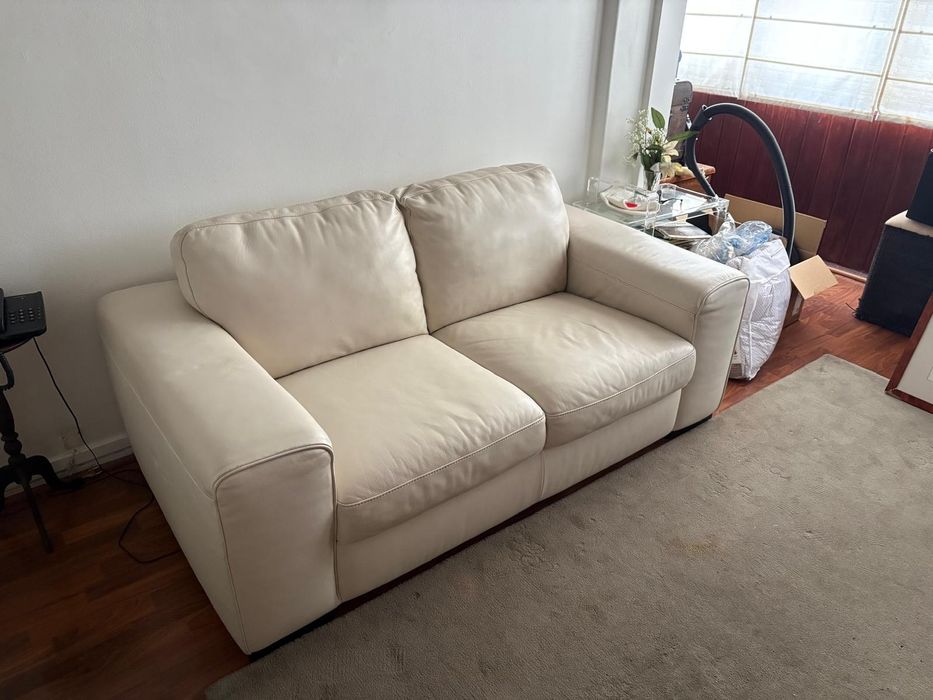 Sofá de pele Divani & Divani