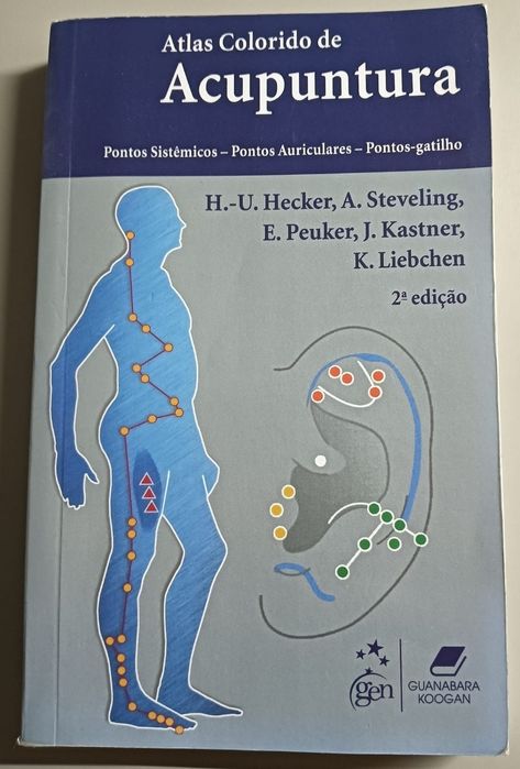 Livro Atlas Colorido De Acupuntura