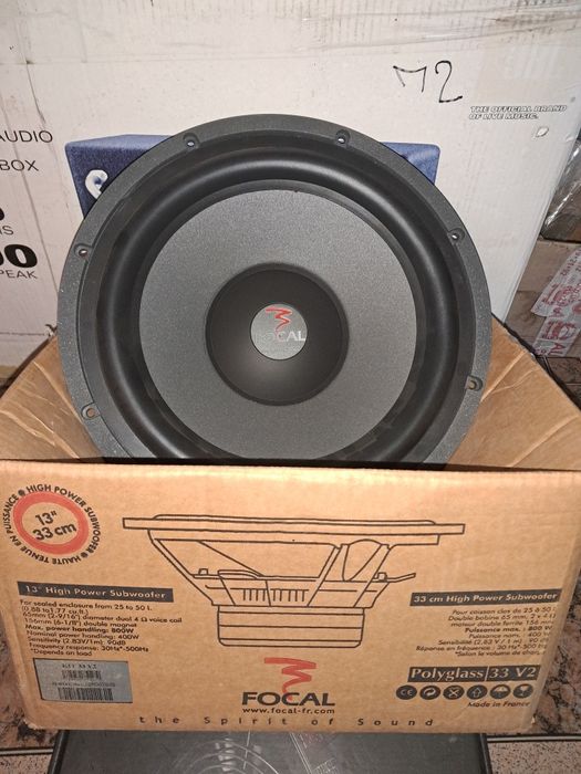 Пассивный двухкатушечный сабвуфер 10" Earthquake Subzero 10 и 12" Hert