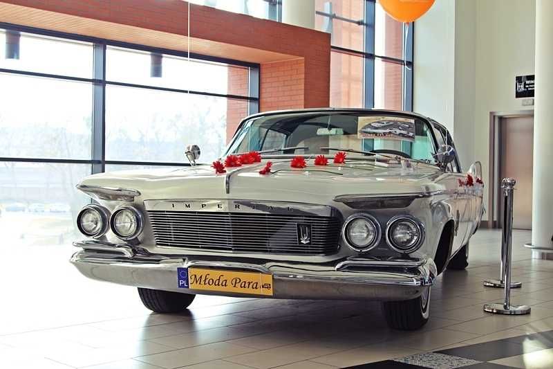 auto auta samochód do ślubu na wesele retro Radom