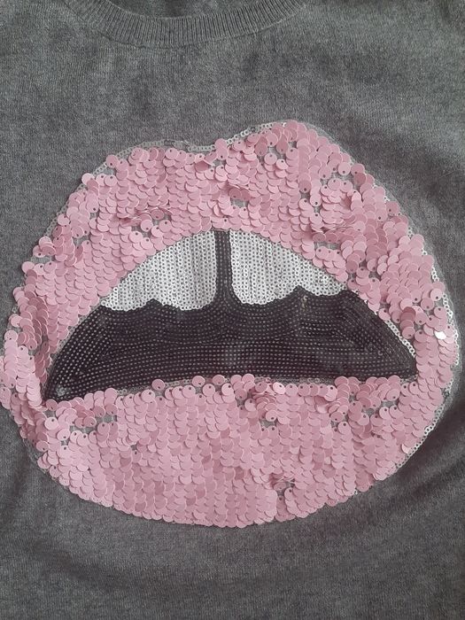 Getry ocieplane i dwa  sweter w roz. S