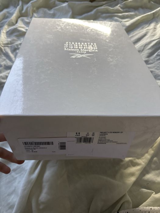 Кросівки Maison Margiela x Reebok Project 0 ZS Memory Of Black ОРИГІНАЛ 44,5size