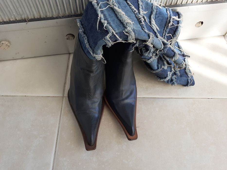 Botas cuir veritable n38