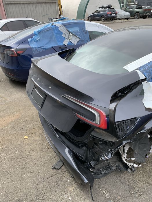 Ляда, кришка багажника Tesla Model 3 Highland хайленд PN01, разборка тесла 3 Y, Розборка Tesla 3 Y