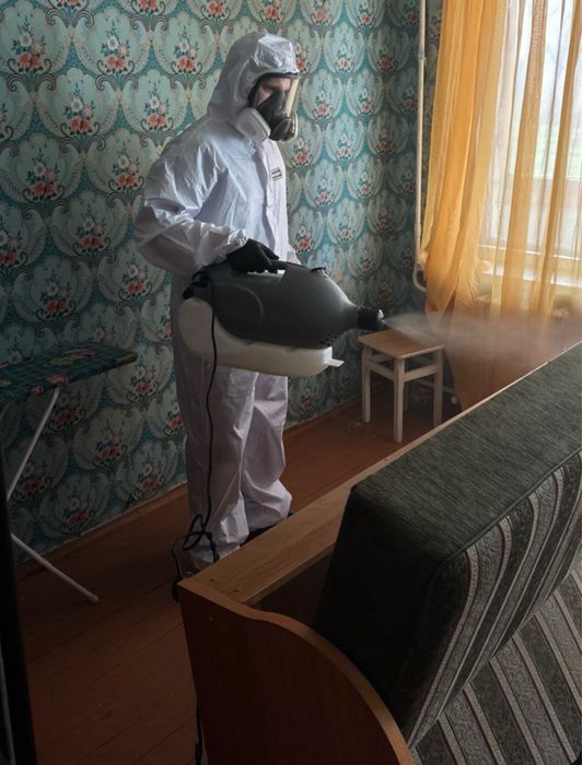 Професійне знищення тарганів блох клопів мишей щурів мурах ос