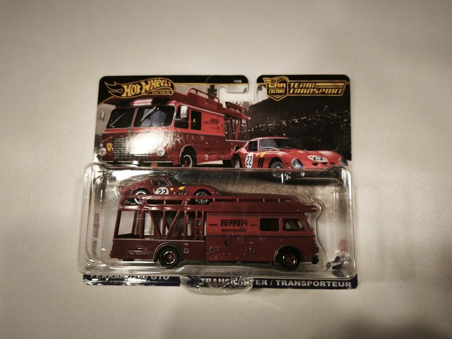 Ferrari team transport premium hot wheels