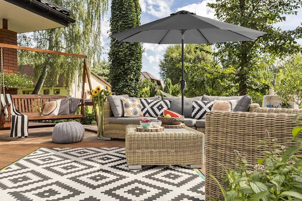 Nowy parasol ogrodowy / parasolka / ochrona przeciwsłoneczna !W421!