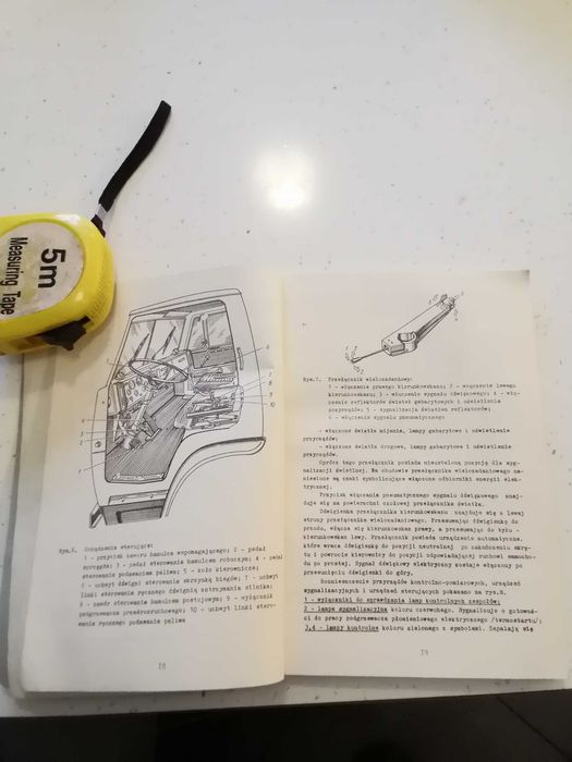 KAMAZ 5320 i jego odmiany - instrukcja eksploatacji oryginał z PRL u