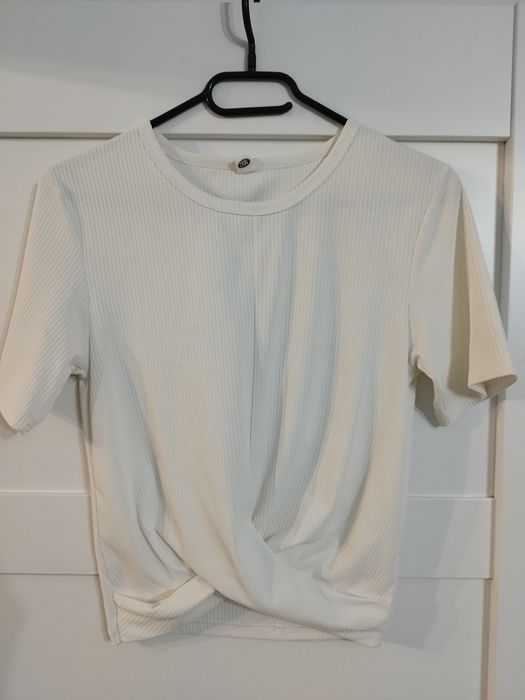 Bluzka damska, kolor ecru