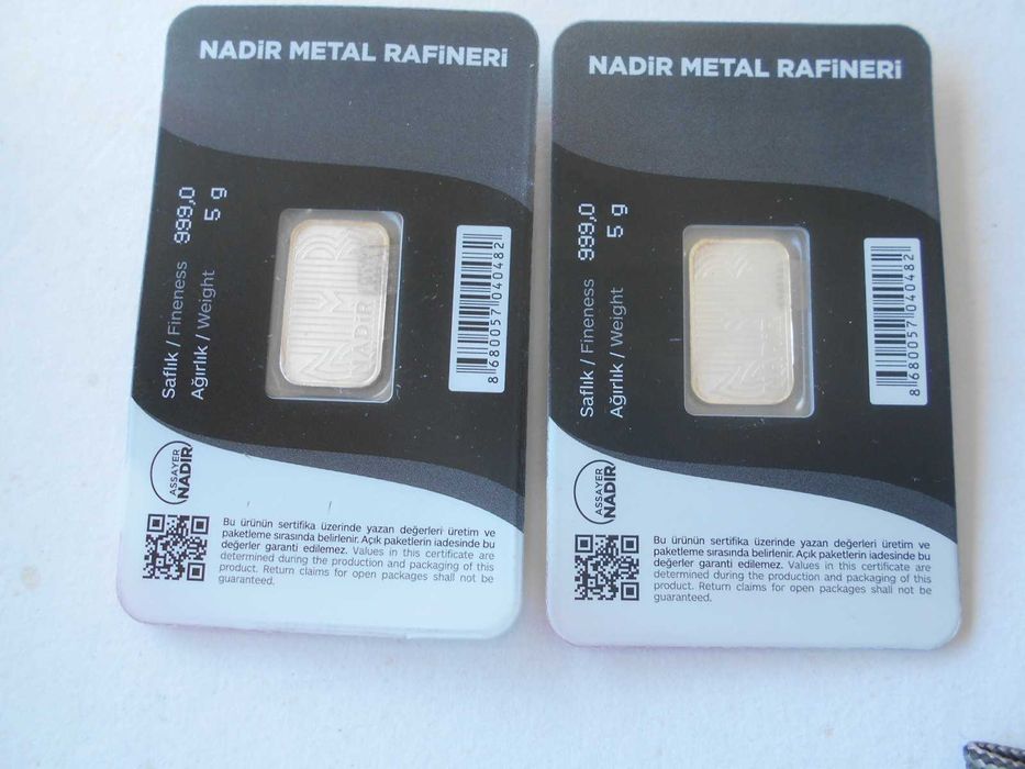 Barra de Prata (NADIR)  5 gr.