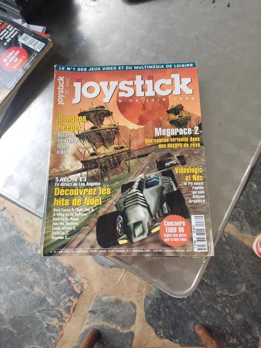 Revistas de videojogos antigas Joystick