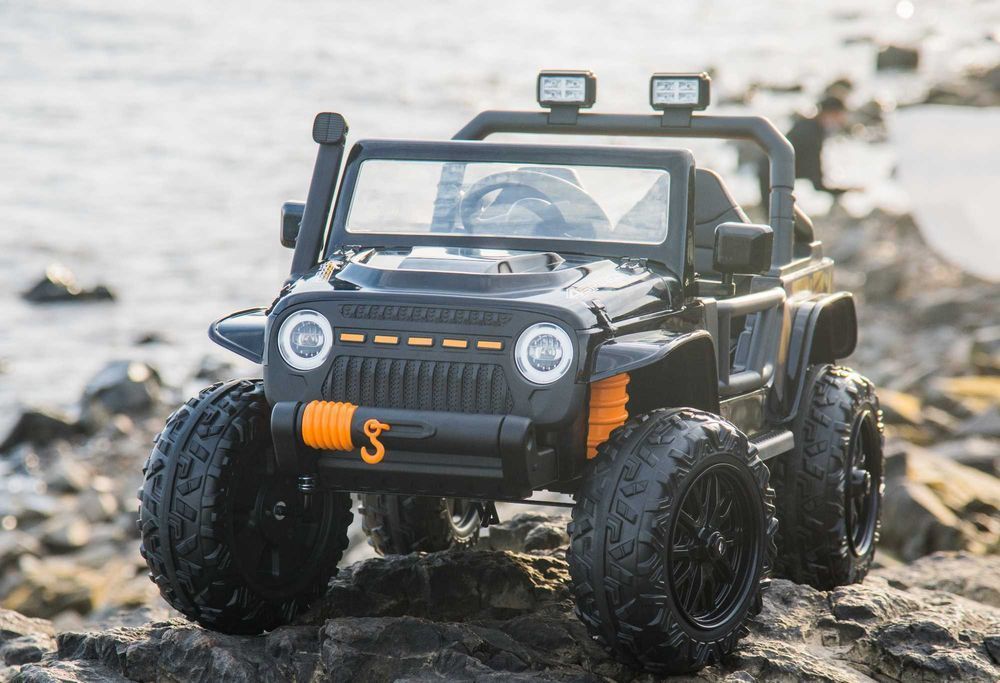 JEEP WRANGLER 24V do 100kg Silniki 200W | Samochód Auto na akumulator | XL | 2-osobowy | HIT I GWARANCJA | PILOT DLA RODZICA