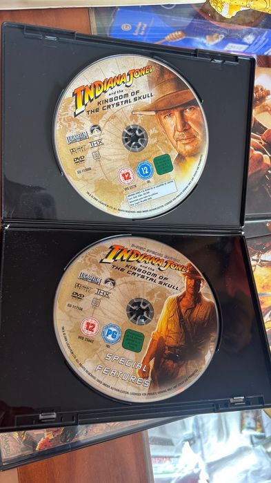 Coleção completa filmes indiana Jones DVD