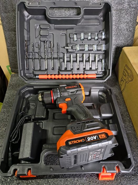 Акумуляторний шуруповерт Stromo SA18Li