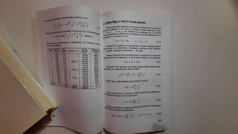 Matematyka finansowa – Mieczysław Sobczyk
