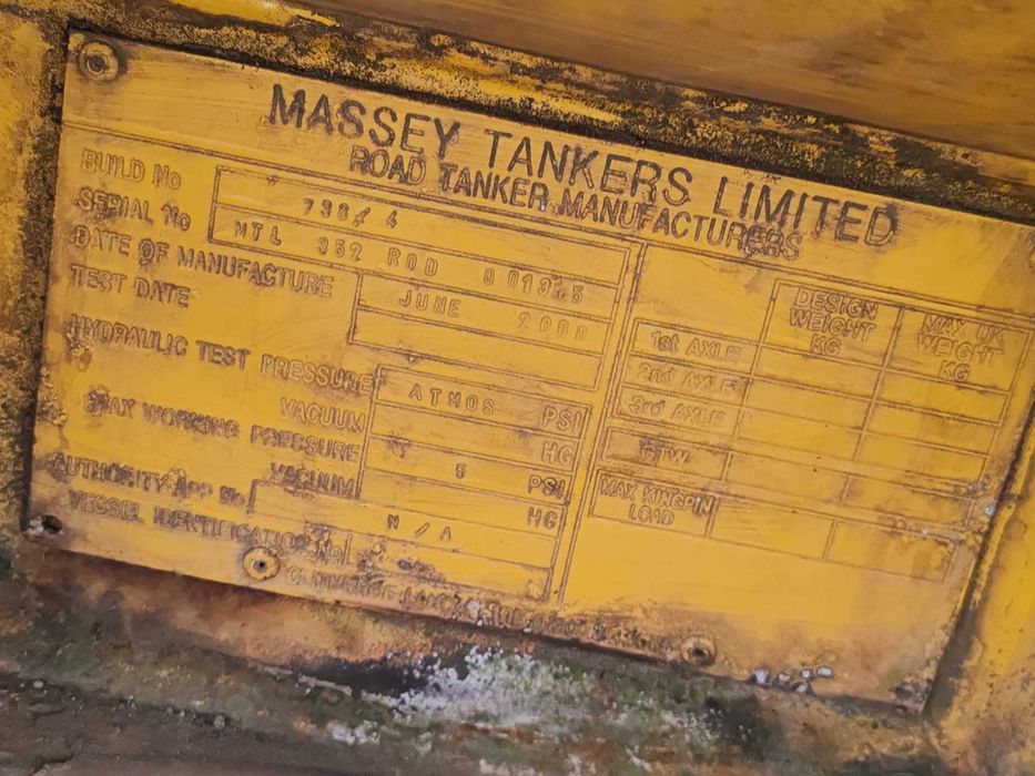 Цистерна Whale Massey Tankers P23250