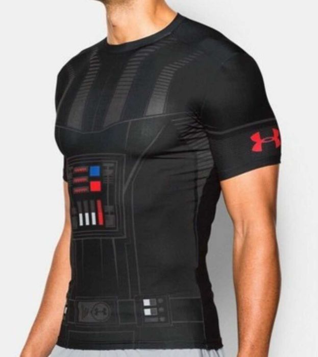 Koszulka kompresyjna Under Armour Darth Vader 2XL.