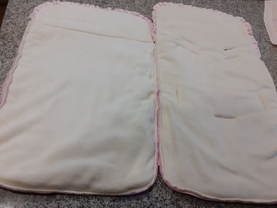 2 "Sacos" para Babycoque rosa