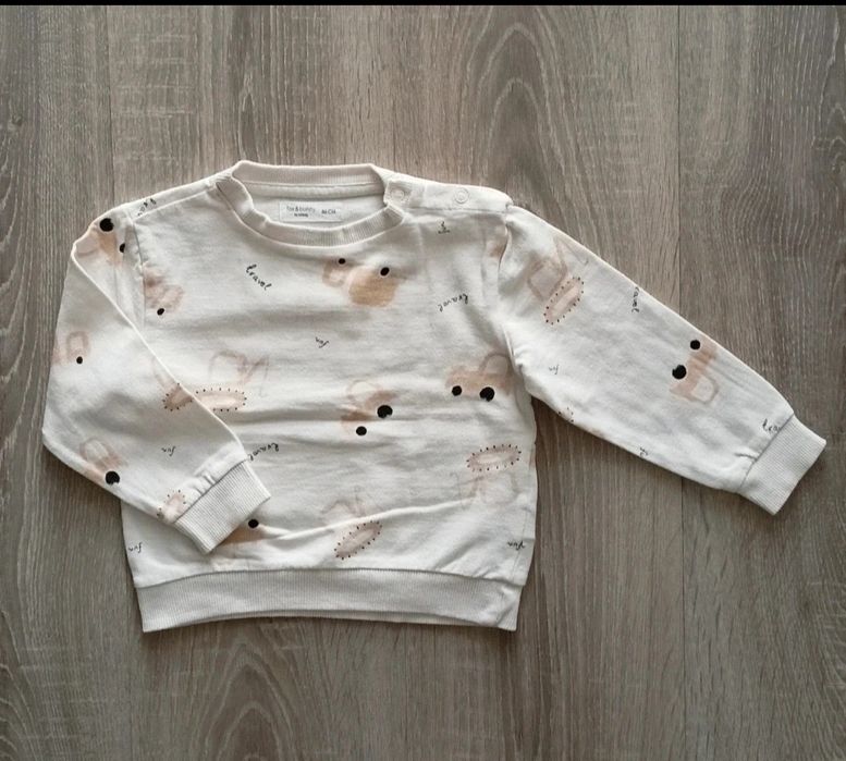 Bluza Auta Samochody Pojazdy Sinsay Fox&Bunny 86