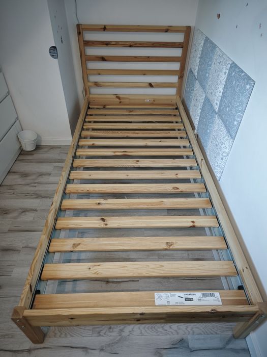 Łóżko tarva Ikea 90x200 lita sosna jednoosobowe