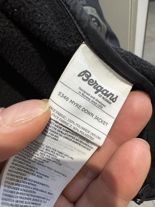 Kurtka hybryda softshell puchowa Bergans Myre