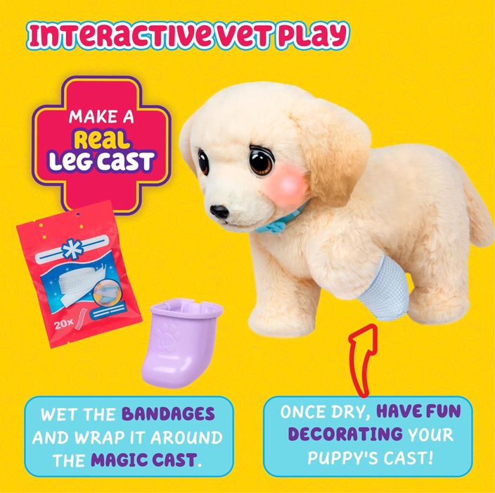 Little Live Pets Ouchies Cooper The Retriever Puppy купер ретривер