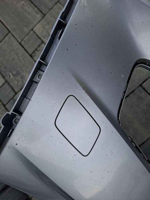 Audi a6 c8 zderzak przod przedni srebrny  lz7g