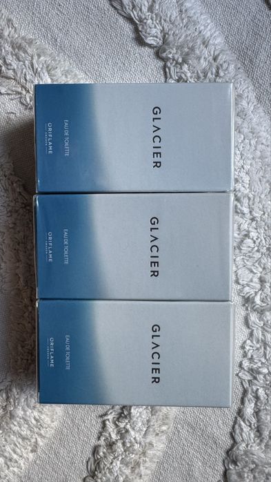Męskie perfumy Oriflame Glacier niebieskie