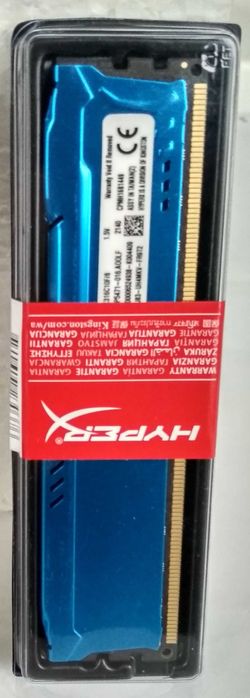 Kingston DDR3 8GB 1600Mhz