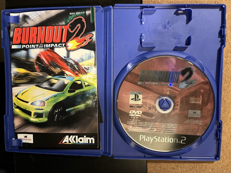 Burnout Point of Impact Playstation 2 PS2
