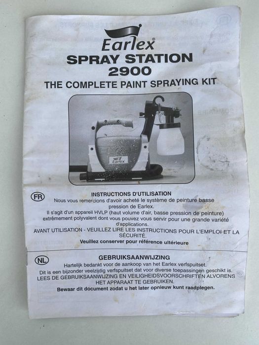 Pistola de pintura elétrica Earlex Spray Station 2900
