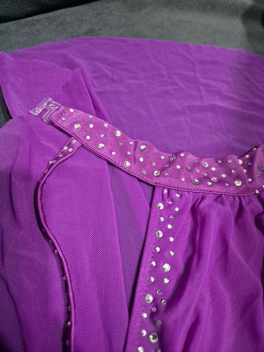 Vestido Ginástica Rítmica Lilás