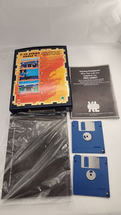 Gra F- 15 Strike Eagle || Atari ST Big Box