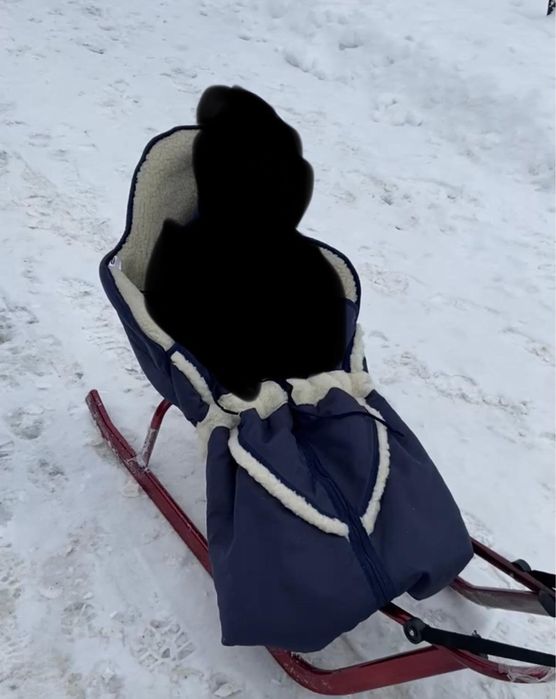 Śpiworek na sanki