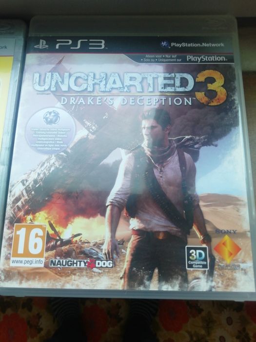 Uncharted 1, 2, 3 for PS364729612467073123