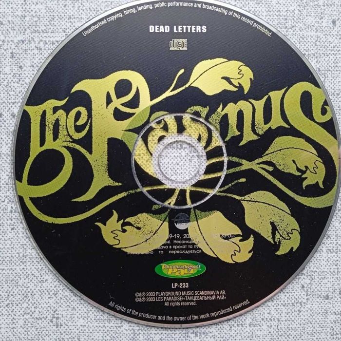 CD The Rasmus - Dead Letters (2003)