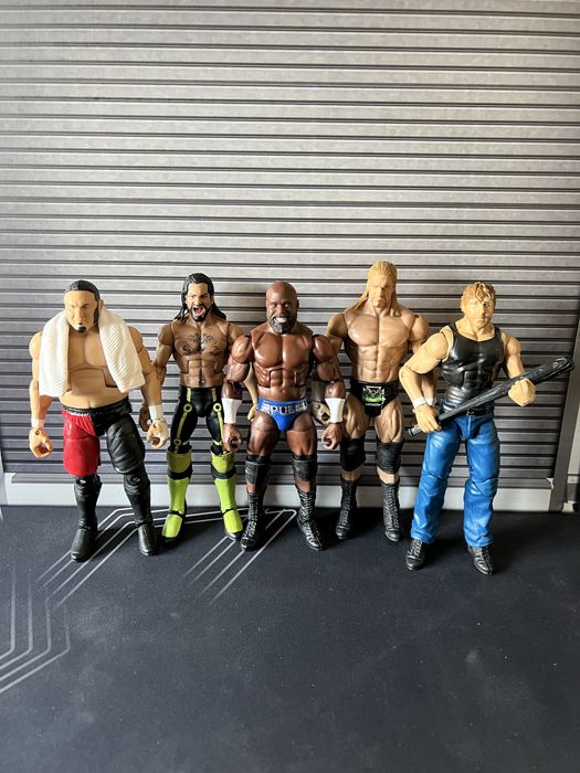 WWE e AEW elites e figuras diversos