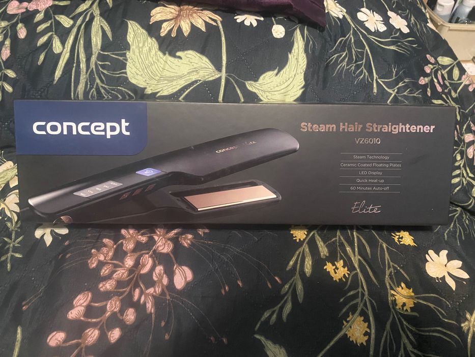 Prostownica z funkcją pary