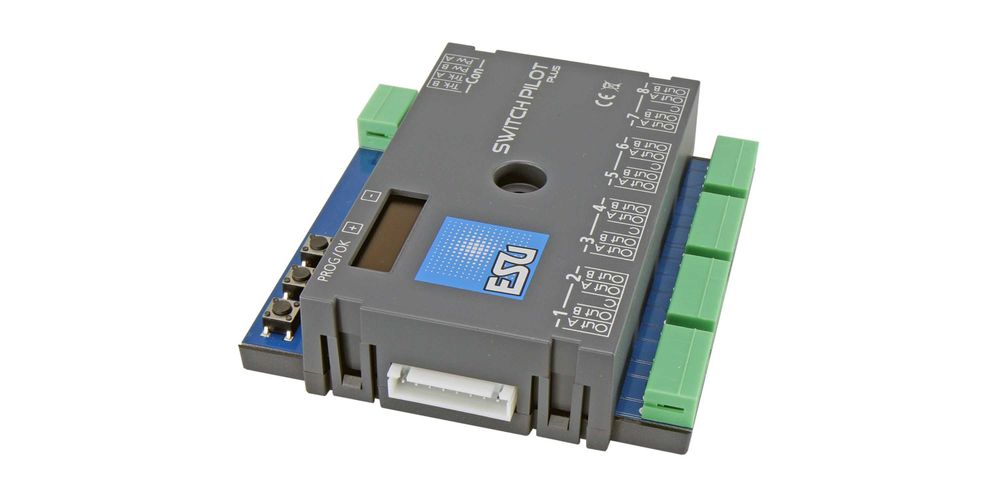 Comboios H0 N, Decoder Switch Pilot Plus ESU 8x + Extensions