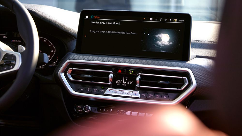 BMW X4 komputer pokładowy