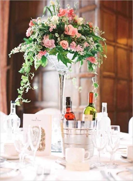 Ваза фігурна "Мартіні" 70х25 см
