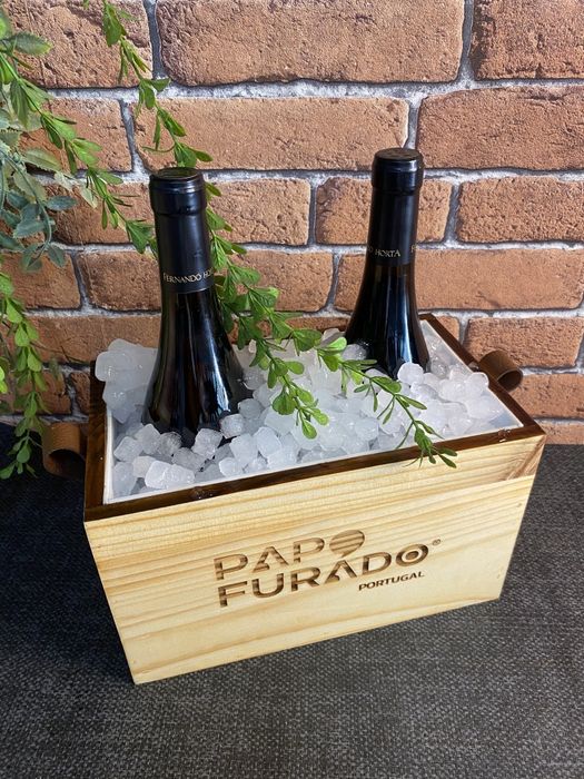Frapê de madeira personalizados
