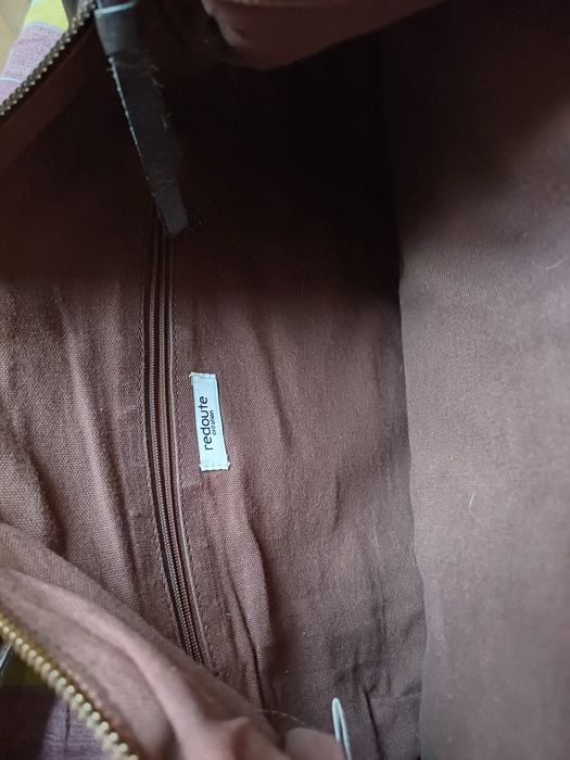 Большая сумка Redoute натуральная кожа