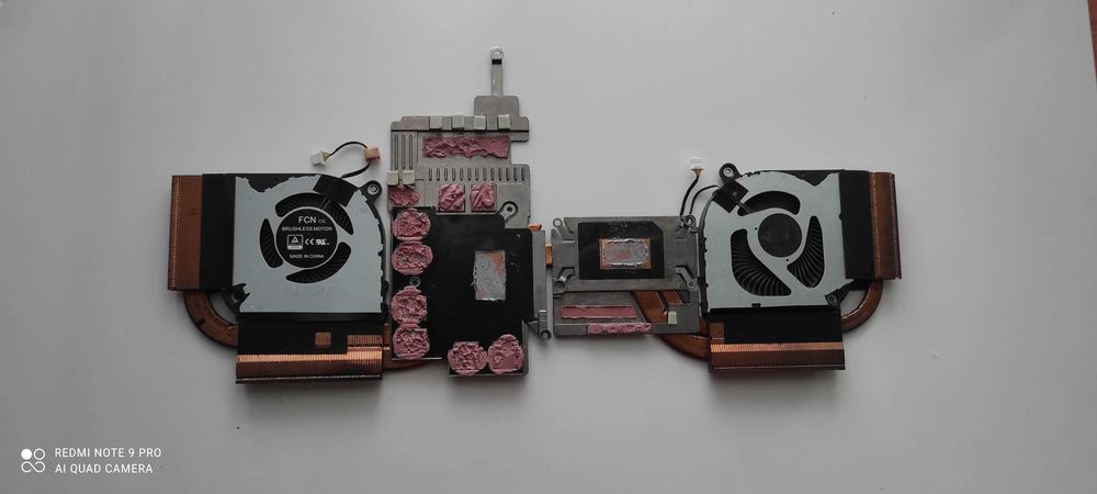 Система охлаждения для ноутбука Aser Nitro 5 AN515-55-56WH